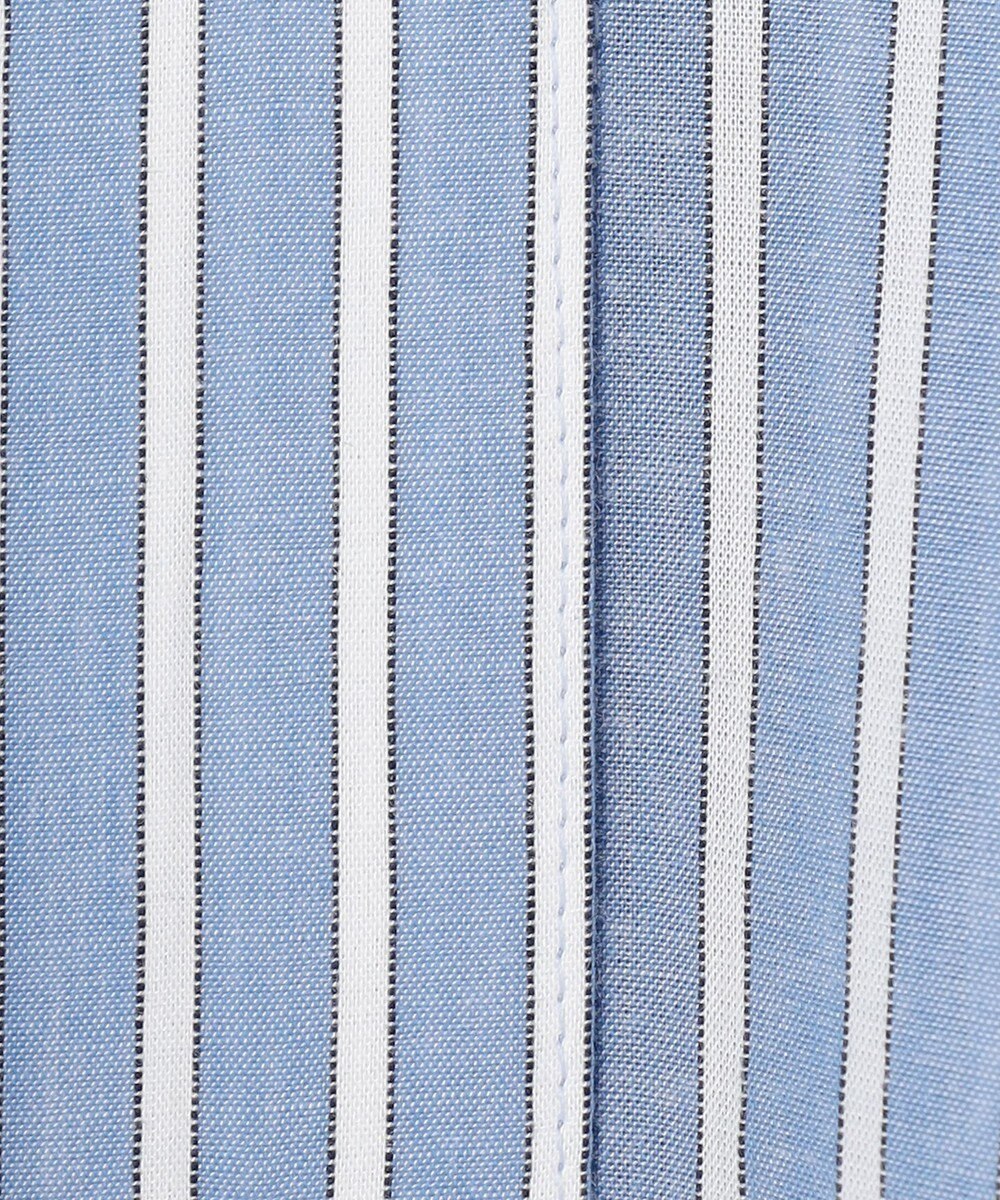 #Newans 【金子綾さんインスタライブご紹介アイテム】マルチストライプノースリーブシャツ 