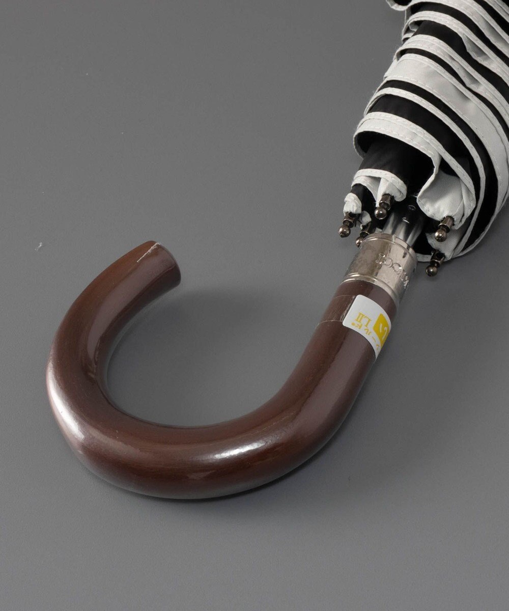 AURORA NINA RICCI ニナリッチ ドローイング花柄プリント 晴雨兼用傘（折りたたみ傘・トップフラット） 