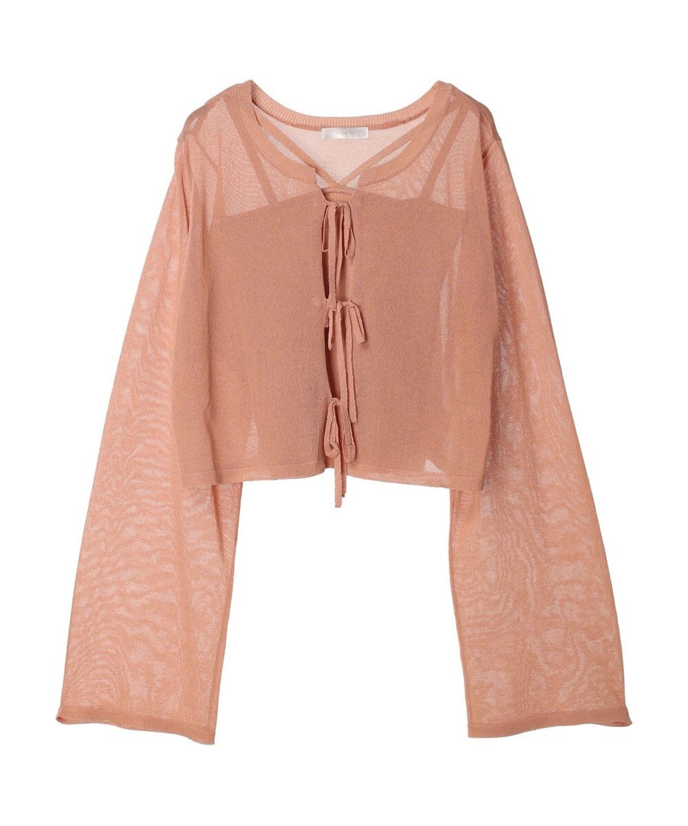 Green Parks ・swing by SET2点ニットカーデ&ニットキャミ 