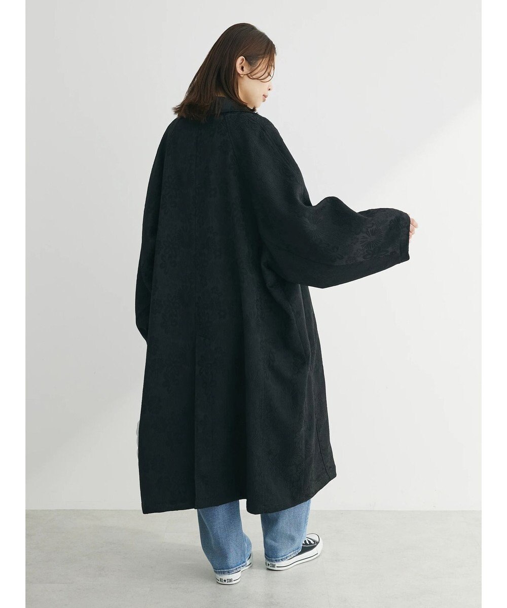 Green Parks ・ＥＬＥＮＣＡＲＥ　ＤＵＥ　ジャカードステンカラーコート 