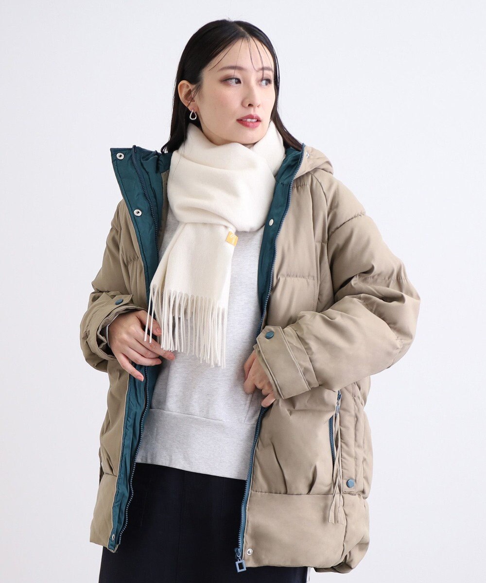 MOONBAT WEB限定【洗える】ミエル (miel) カシミヤ100％ 無地ストール 