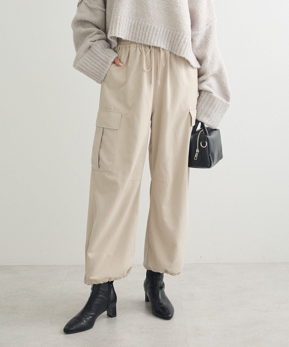 Green Parks ピーチ起毛カーゴパンツ 