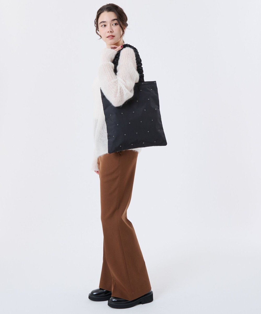 LeSportsac GH EMERALD TOTE/ビジューブラックグレー 