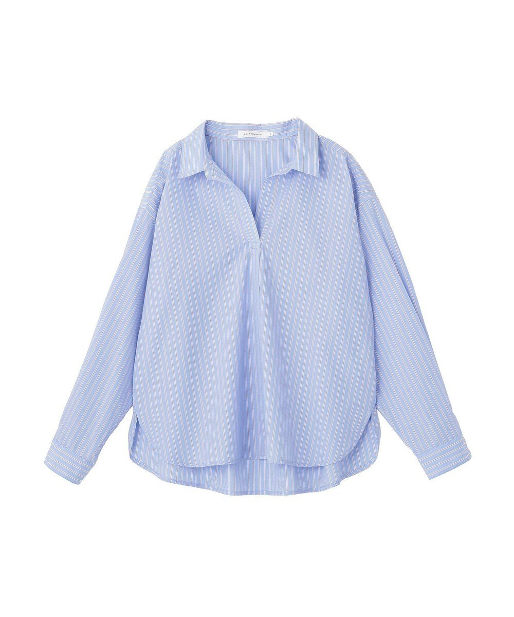 AMERICAN HOLIC 【イージーケア】バックギャザースキッパーシャツ 