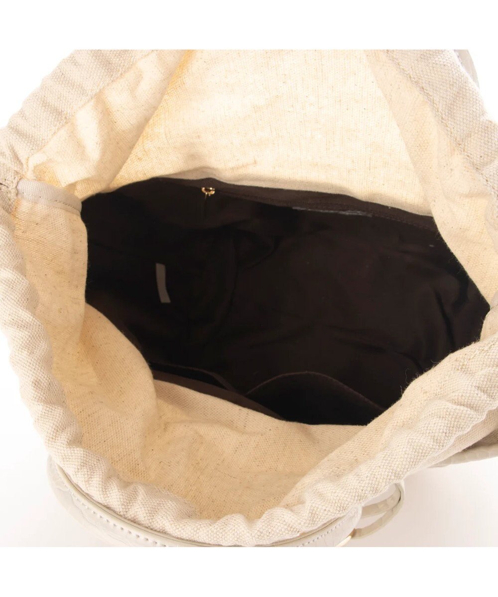 UNBILLION cachecache ポリプロピレンシートラティスバッグ 