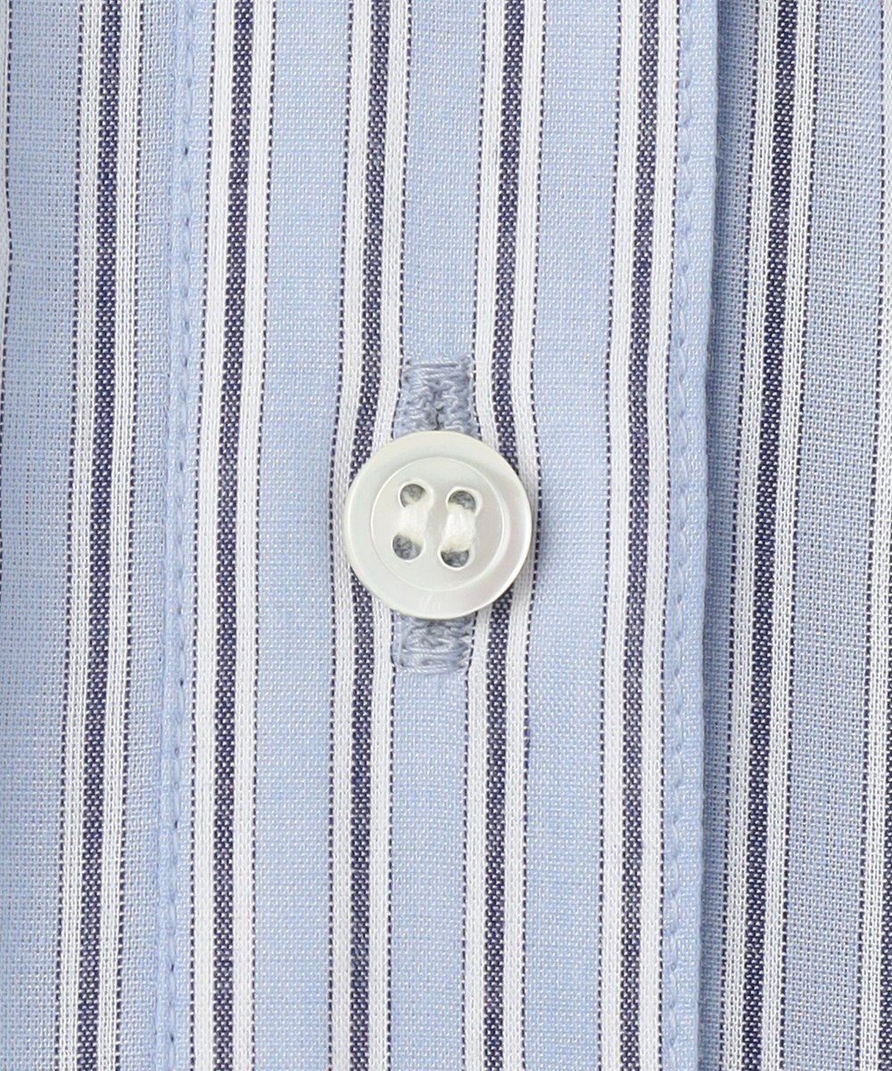 #Newans 【金子綾さんインスタライブご紹介アイテム】マルチストライプノースリーブシャツ 