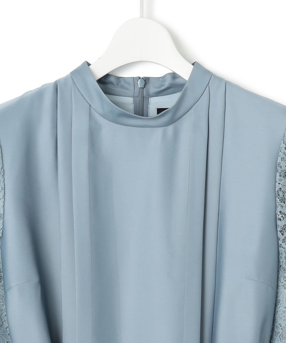 23区 【APPLAUDIR】ノーブルサテン レースコンビドレス 