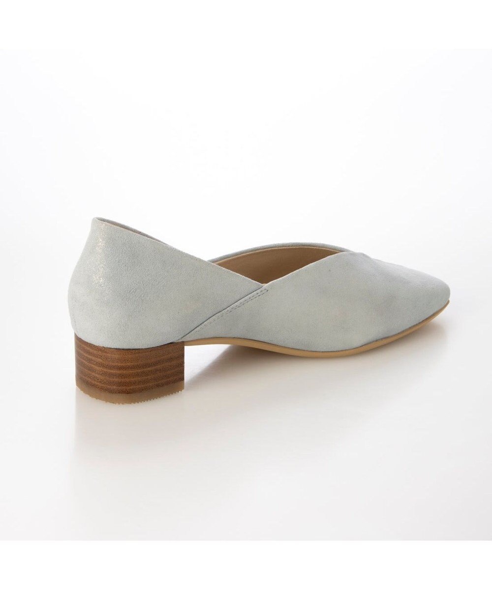 ing <ing>切替えデザインローヒールパンプス 