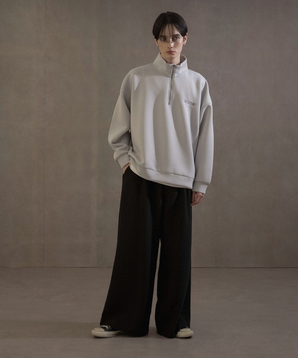 WEGO KEEPWARM　BIGハーフZIPプルオーバー 