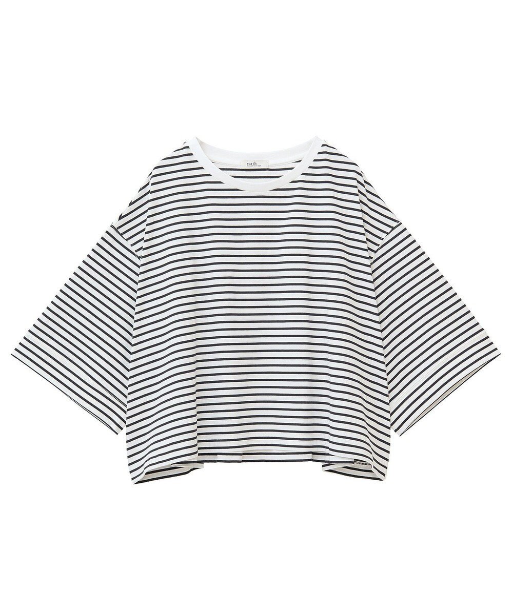 earth music&ecology 【接触冷感】バックギャザーＴｅｅ 