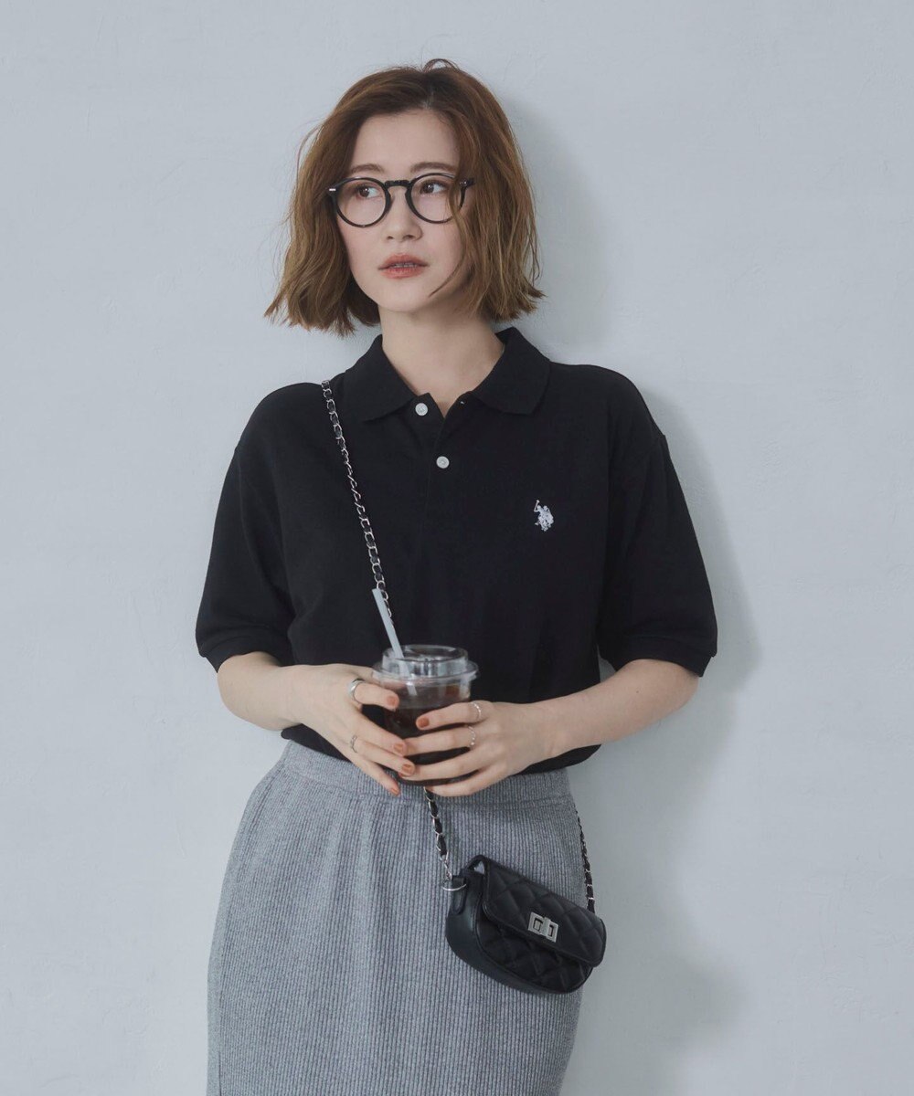 WEGO 【ユニセックス着用ITEM/SMLサイズ展開】U.S. POLO ASSN.別注ポロシャツ 