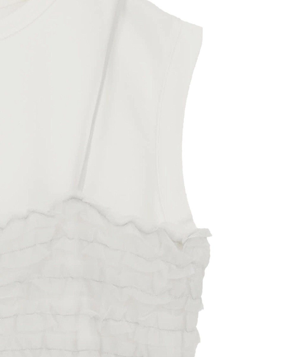 AMERICAN HOLIC 【2点セット】チュールキャミ+ノースリーブT 