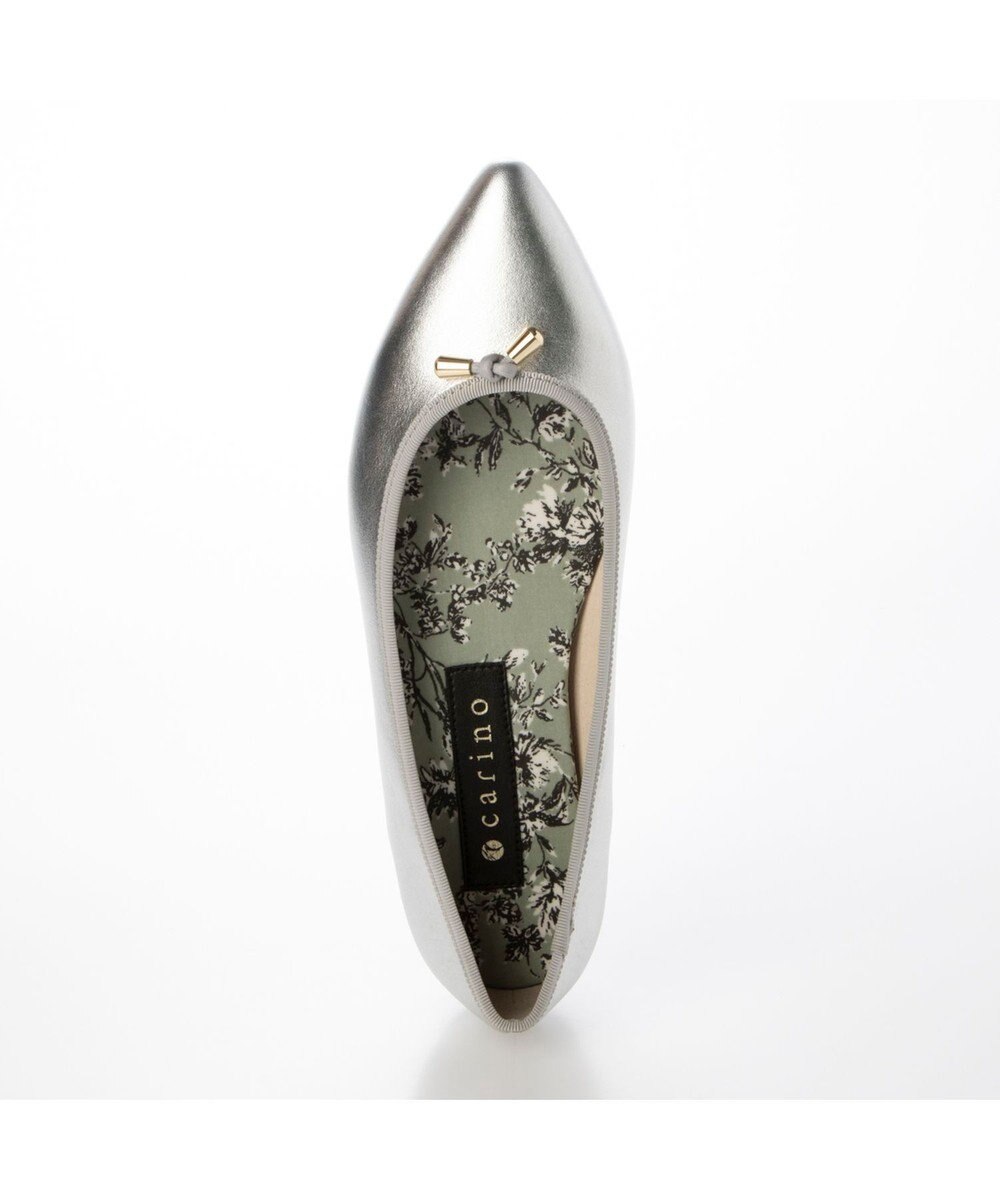 MODE ET JACOMO <carino>【レイン対応】中敷きデザインバレエシューズ 