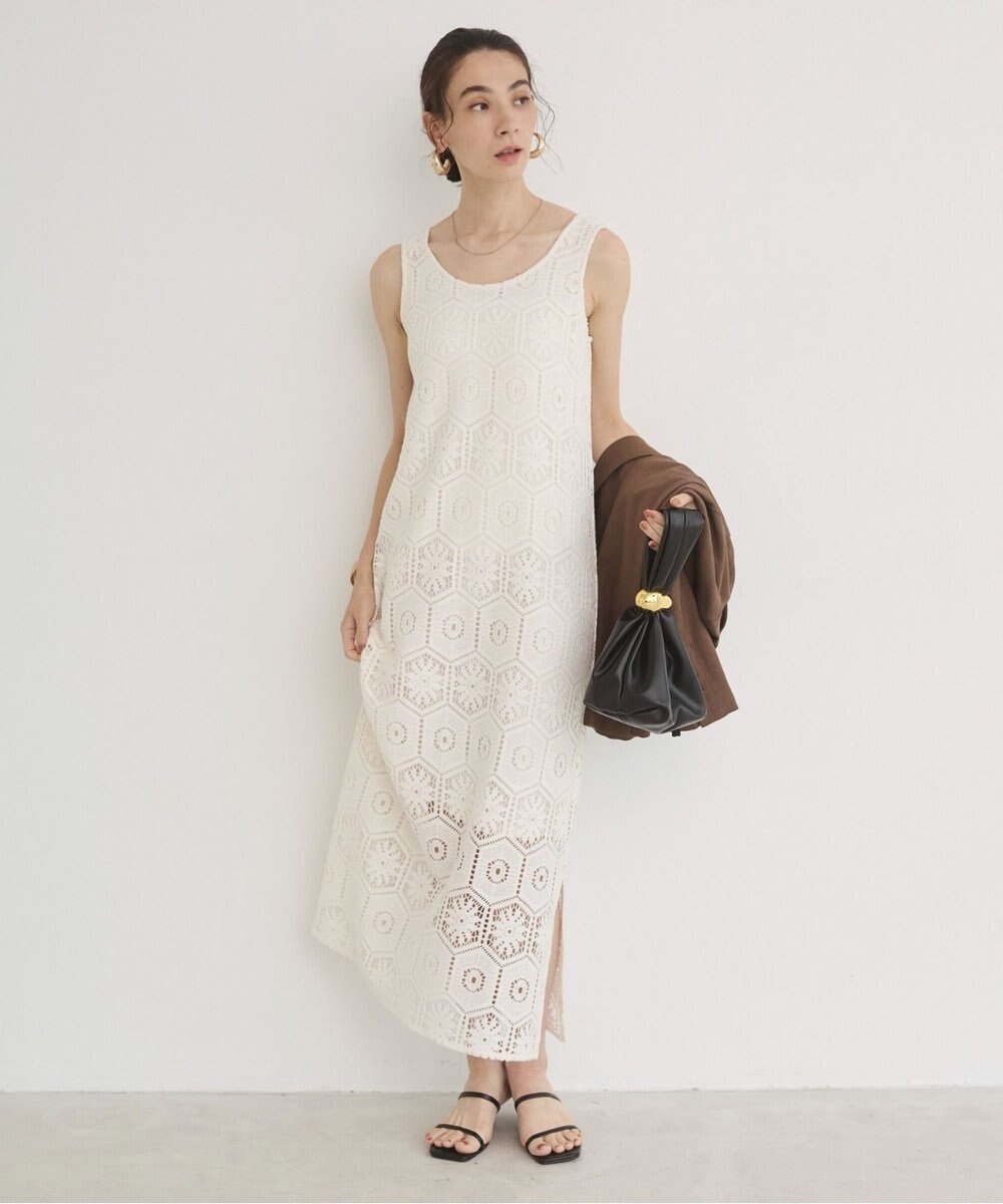 WEGO 【ANGIE VINTAGE】クロシェレースセットワンピース 