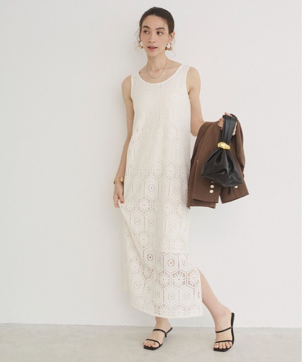 WEGO 【ANGIE VINTAGE】クロシェレースセットワンピース 
