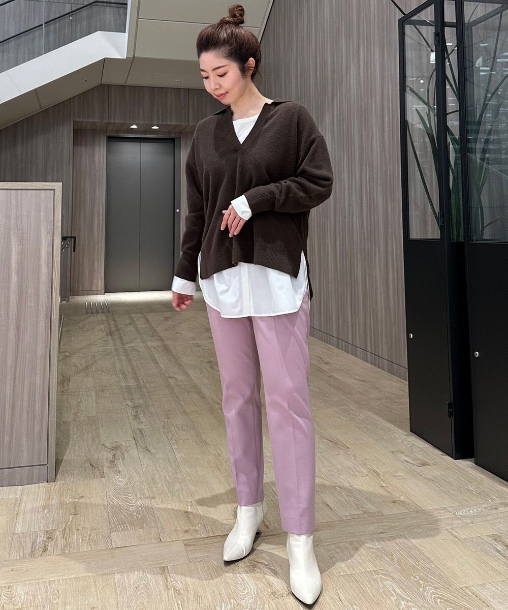 UNFILO ふわふわ スキッパーニット 