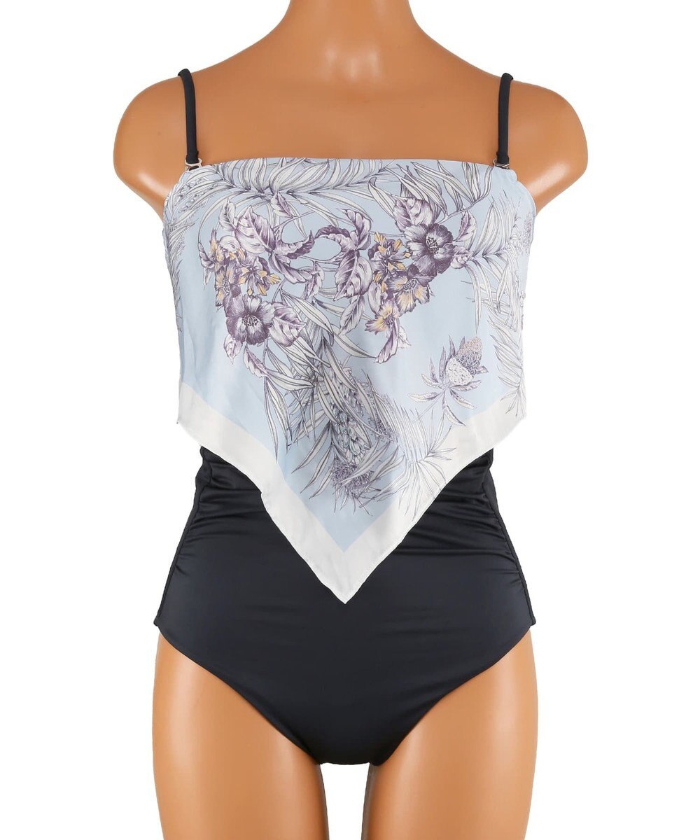 San-ai Resort（三愛水着楽園） 【ナチュラルシェイプスイム　ライト】　スカーフ風ノンワイヤービキニ　9M・11L　【San-ai Resort（サンアイリゾート）】 