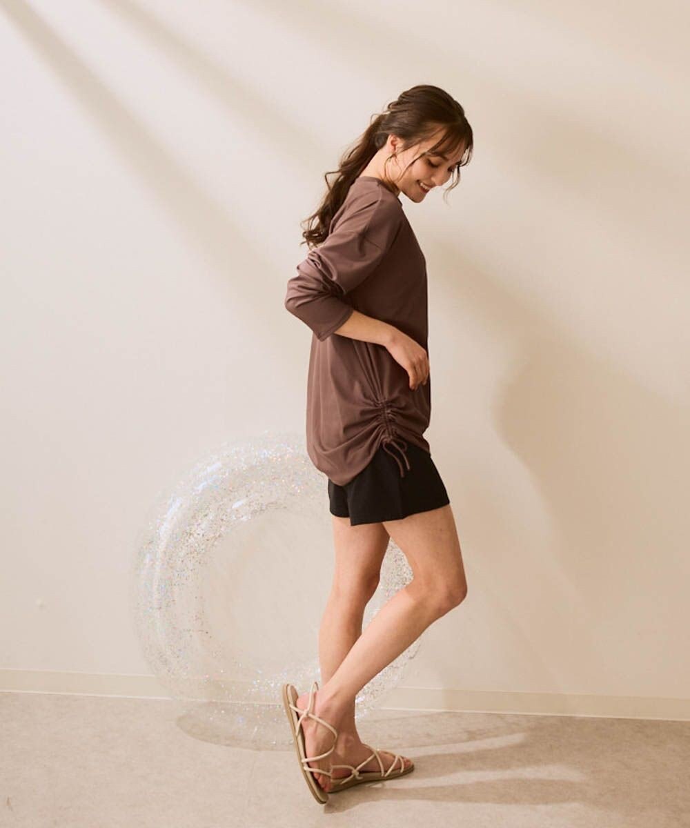 OP／FILA 【Ocean Pacific】ドロストデザインラッシュガード 