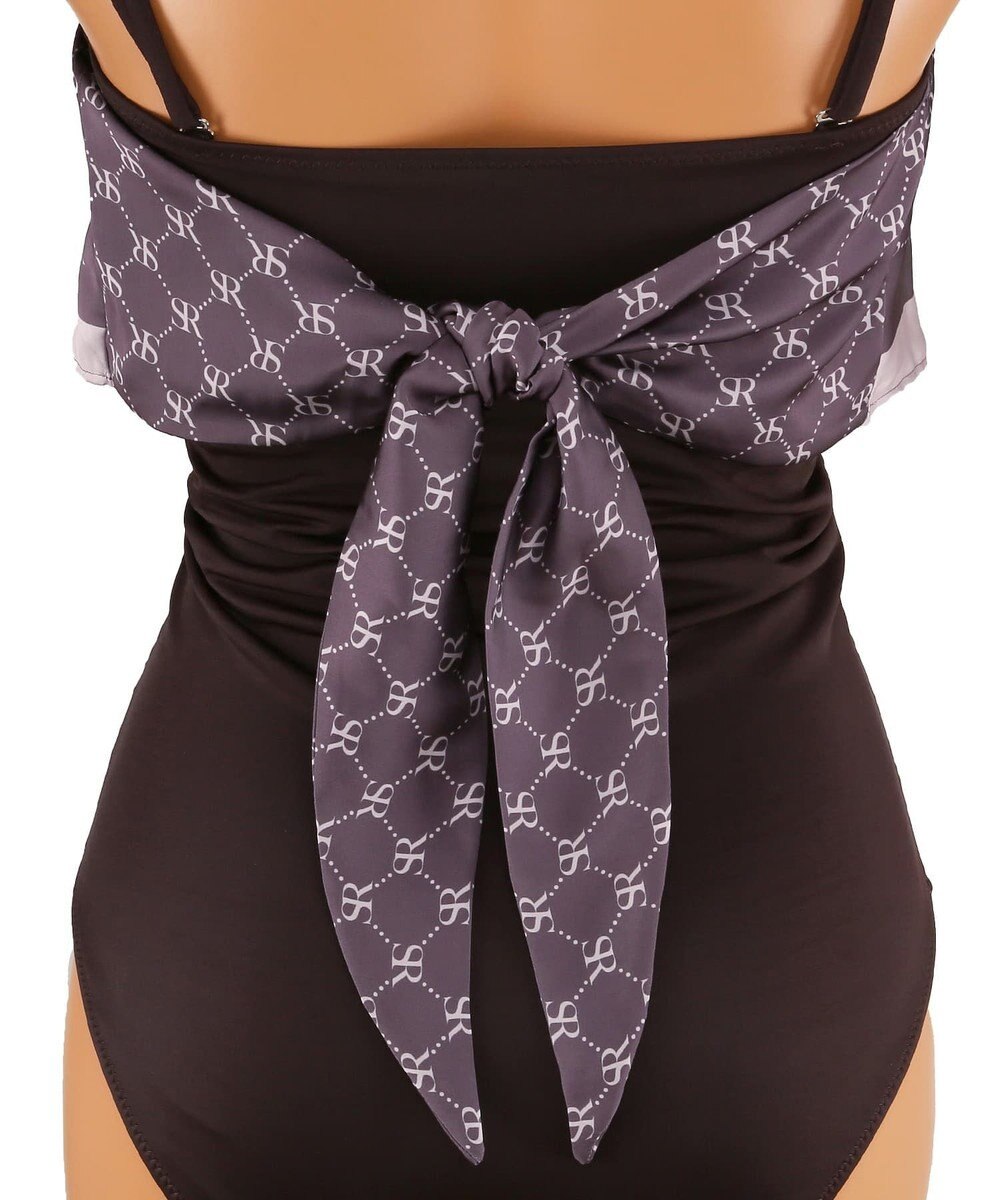 San-ai Resort（三愛水着楽園） 【ナチュラルシェイプスイム　ライト】　スカーフ風ノンワイヤービキニ　9M・11L　【San-ai Resort（サンアイリゾート）】 