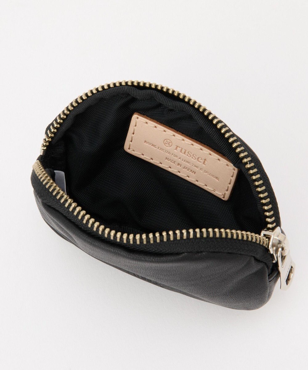 russet カラビナ付き ソフトレザー横長ポーチ(Z-218) 