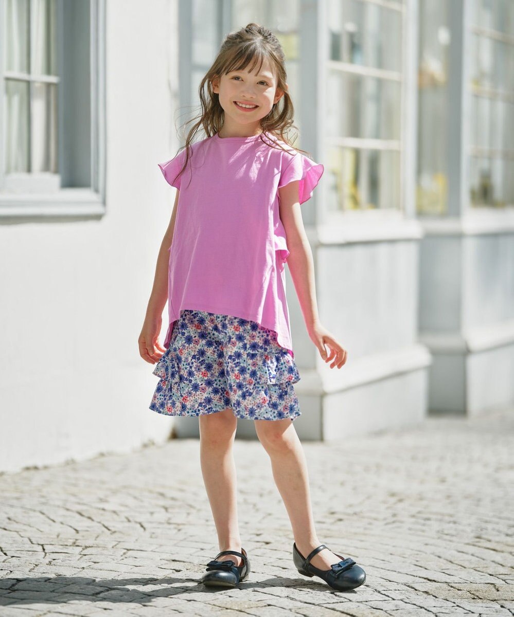 組曲 KIDS 【110-140㎝】サマーフラワー ショートパンツ 