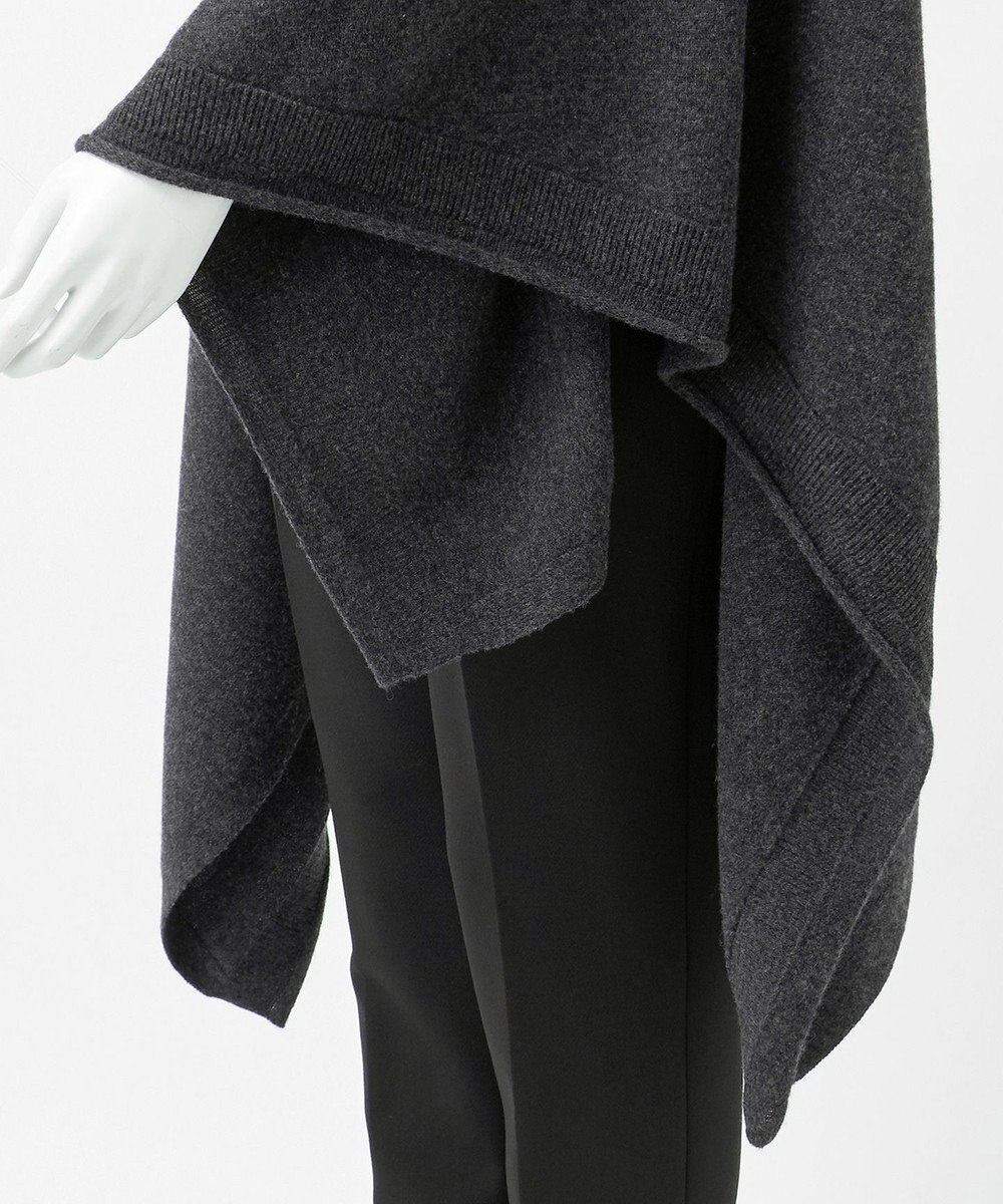 23区 【R(アール)】マイクロンメリノウール ニットケープ 