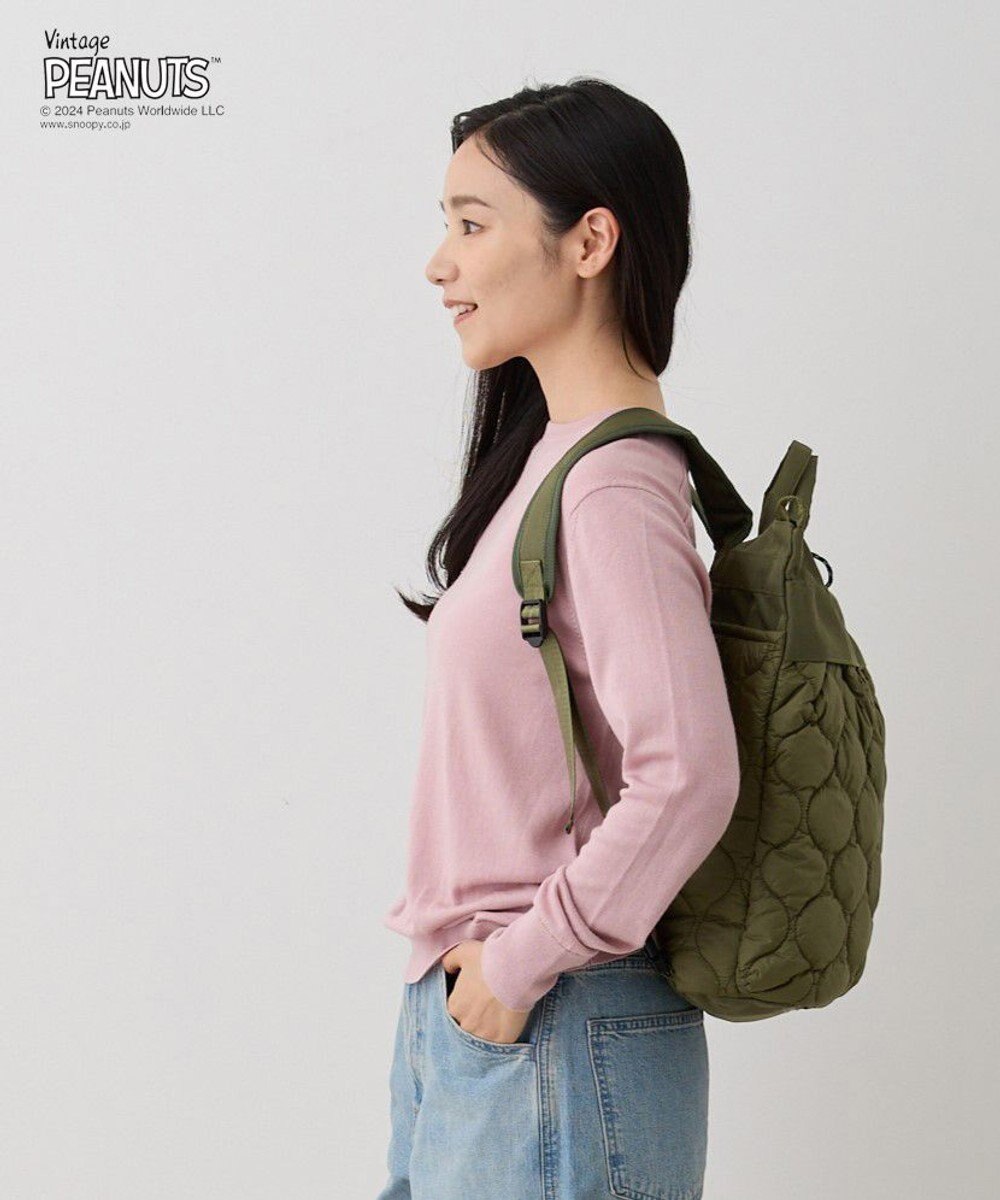 ROOTOTE 8407【スヌーピー】IP.セオルー.パフ.ピーナッツ-9R 