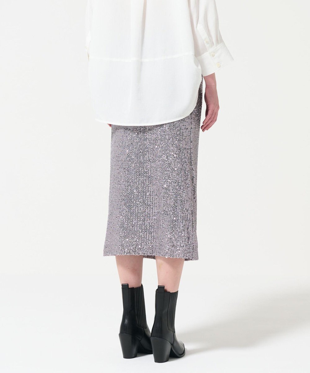 GRACE CONTINENTAL スパンコールタイトスカート 