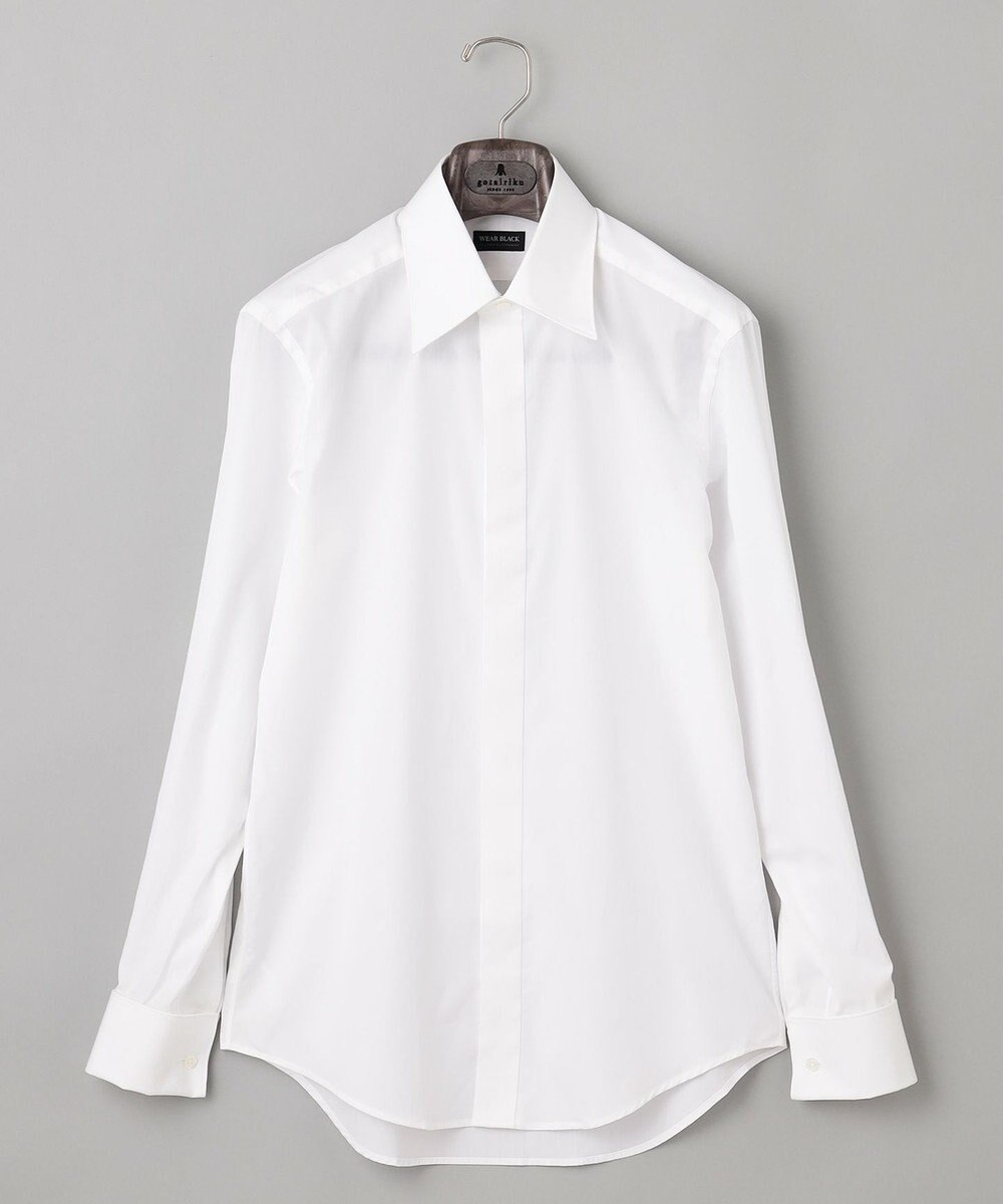 GOTAIRIKU 【WEAR BLACK】レギュラーカラー ダブルカフス ドレスシャツ 