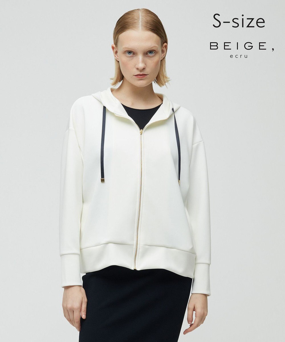 BEIGE， 【S-size】WALNUT / パーカー White