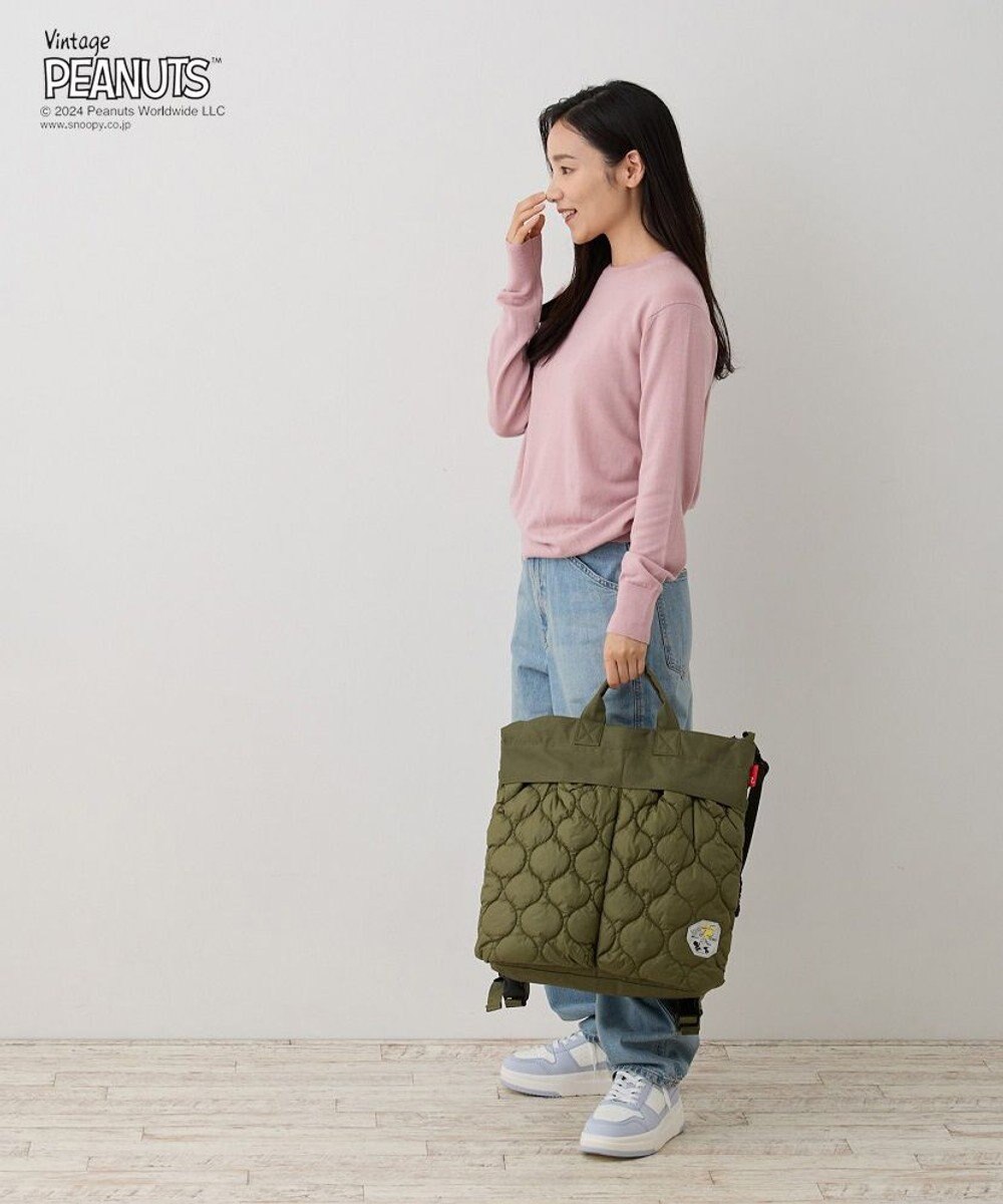 ROOTOTE 8407【スヌーピー】IP.セオルー.パフ.ピーナッツ-9R 