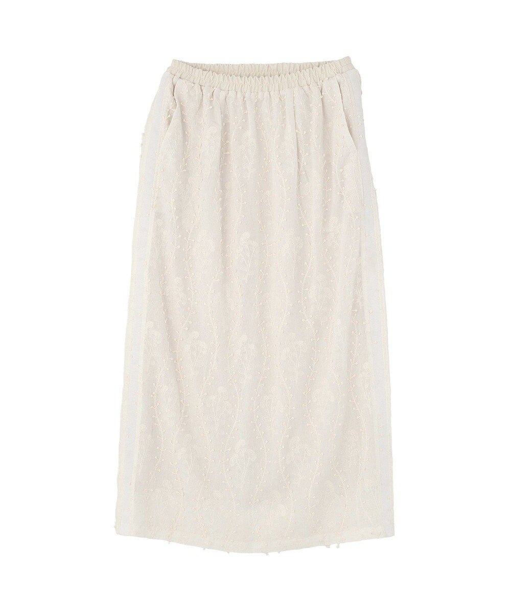 Green Parks ３Ｄレース刺しゅうスカート 