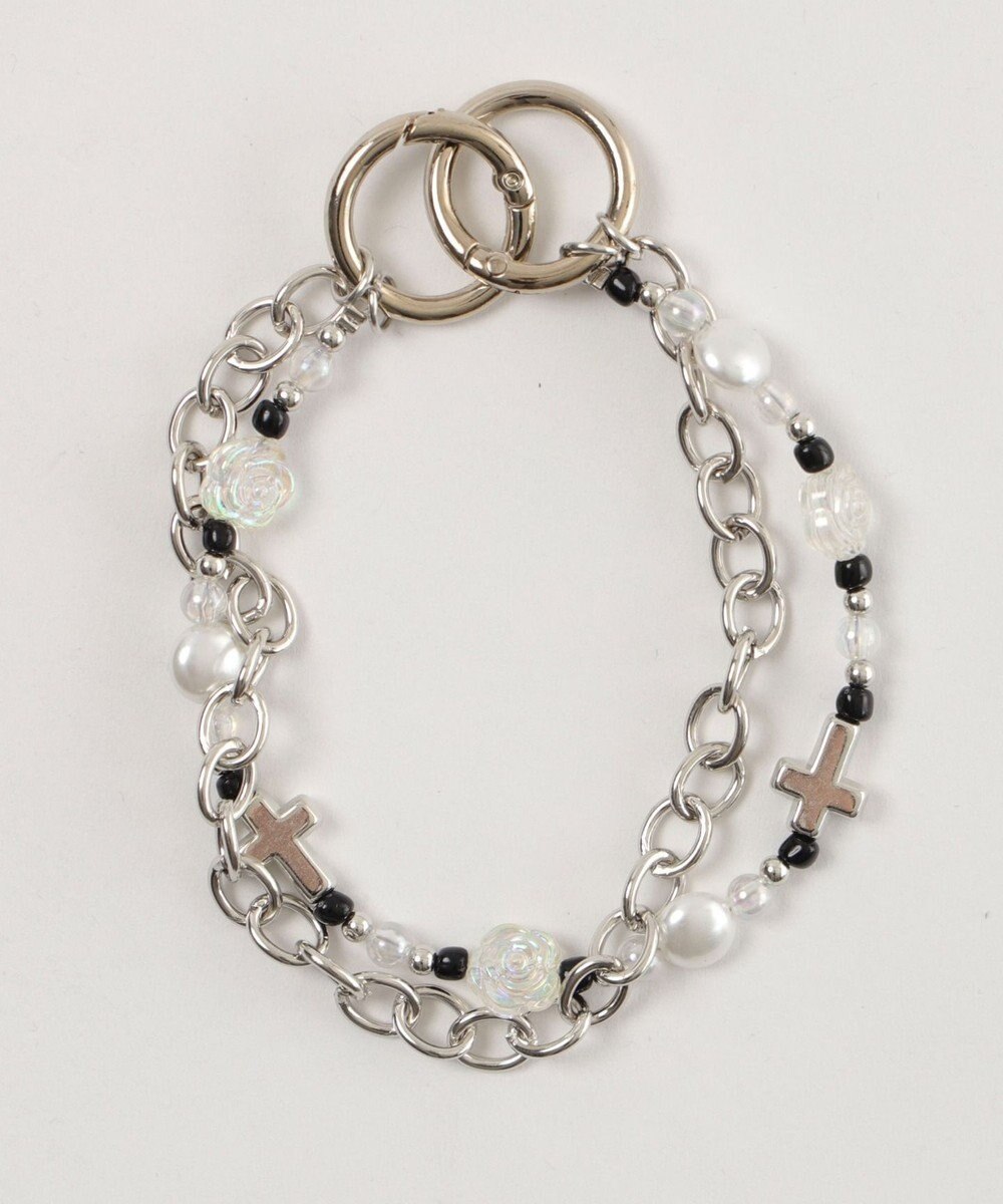 WEGO 2wayチェーンビーズモチーフストラップ 