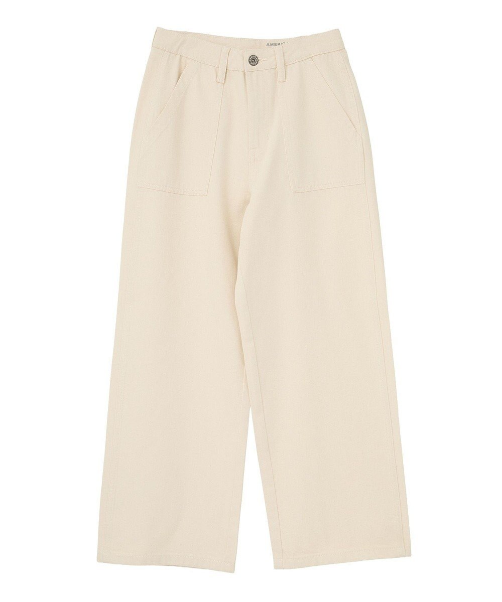 AMERICAN HOLIC ベイカーデニムパンツ 