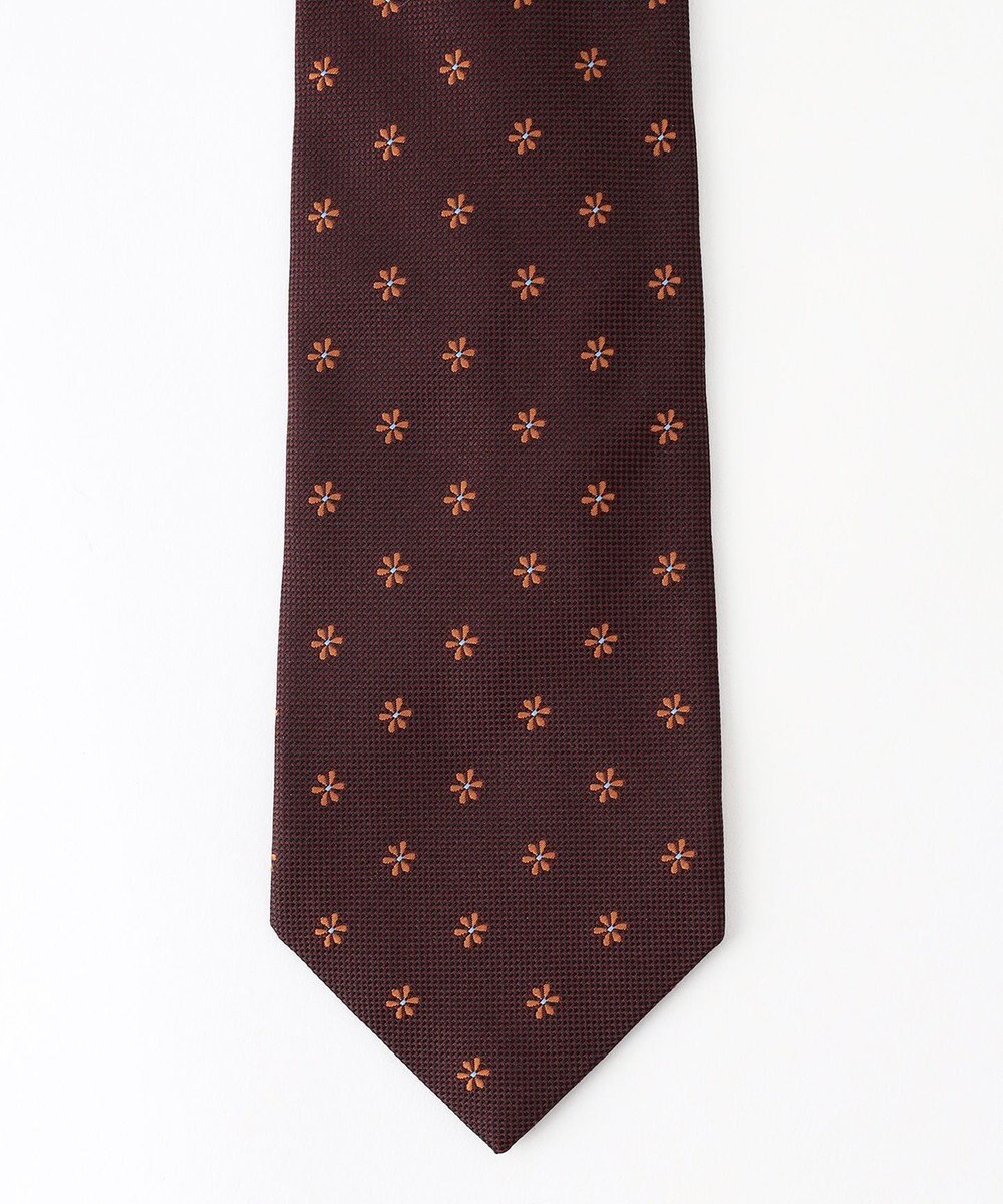 J.PRESS MEN 【J.PRESS SPUN SILK COLLECTION】ヴィンテージジャガード ネクタイ 