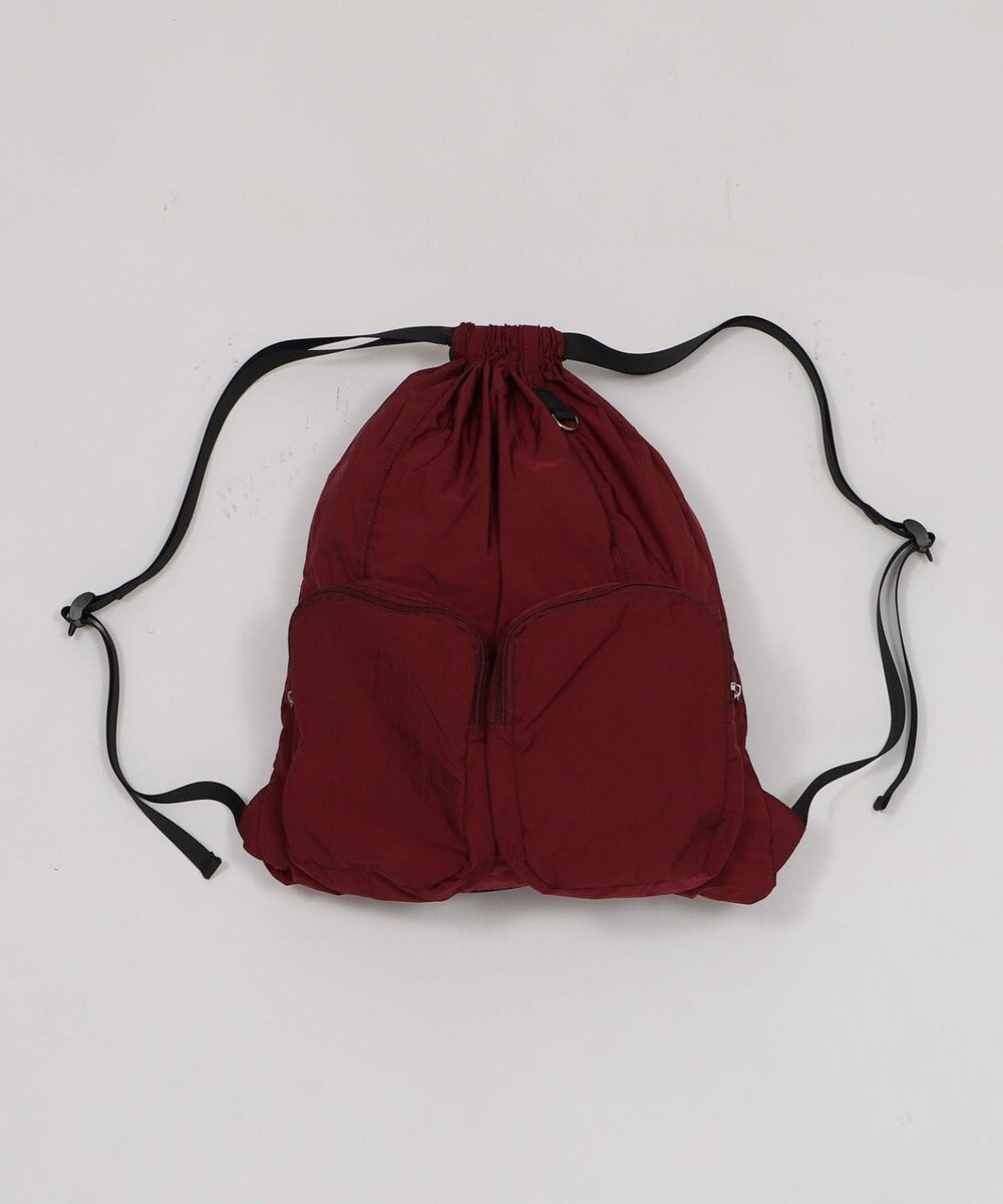 WEGO 【ユニセックス着用ITEM】ポケットデザインナップサック 
