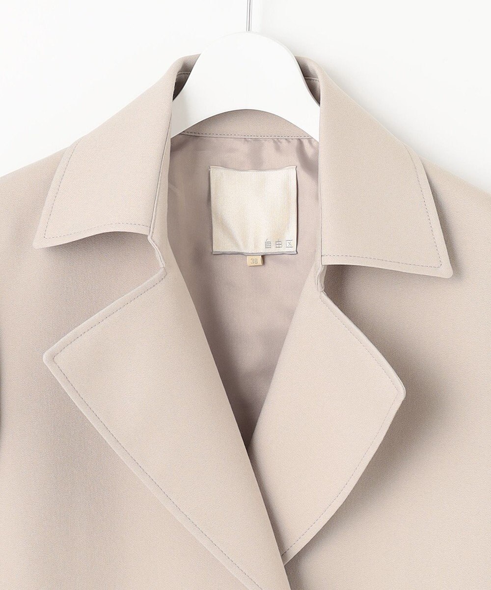 自由区 L トロトレンチ ミドル丈コート 