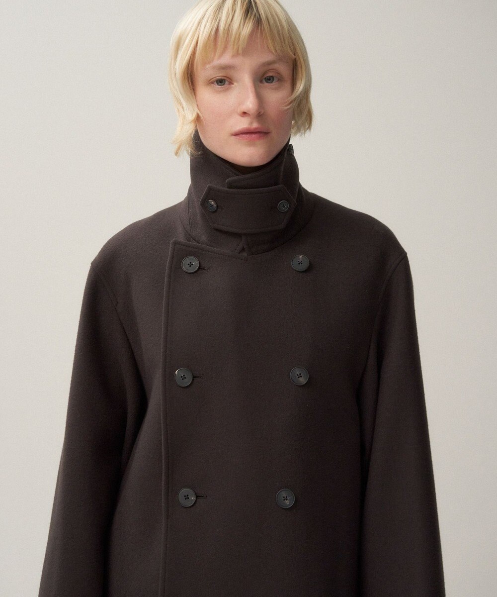 ATON SUPER 160S DOUBLE SAXONY | ダブルブレストコート - UNISEX 