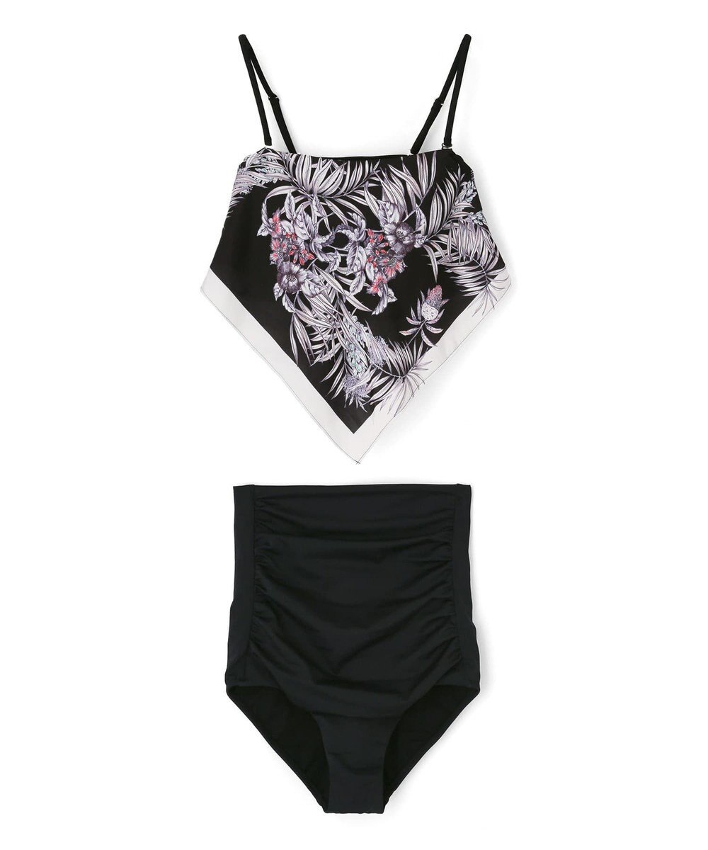 San-ai Resort（三愛水着楽園） 【ナチュラルシェイプスイム　ライト】　スカーフ風ノンワイヤービキニ　9M・11L　【San-ai Resort（サンアイリゾート）】 