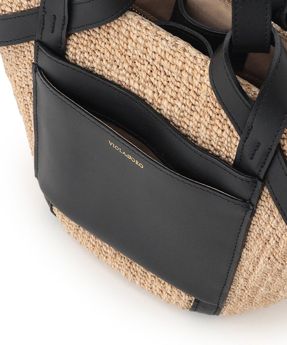 23区 VIOLAd'ORO アバカ 2WAY トートバッグ 