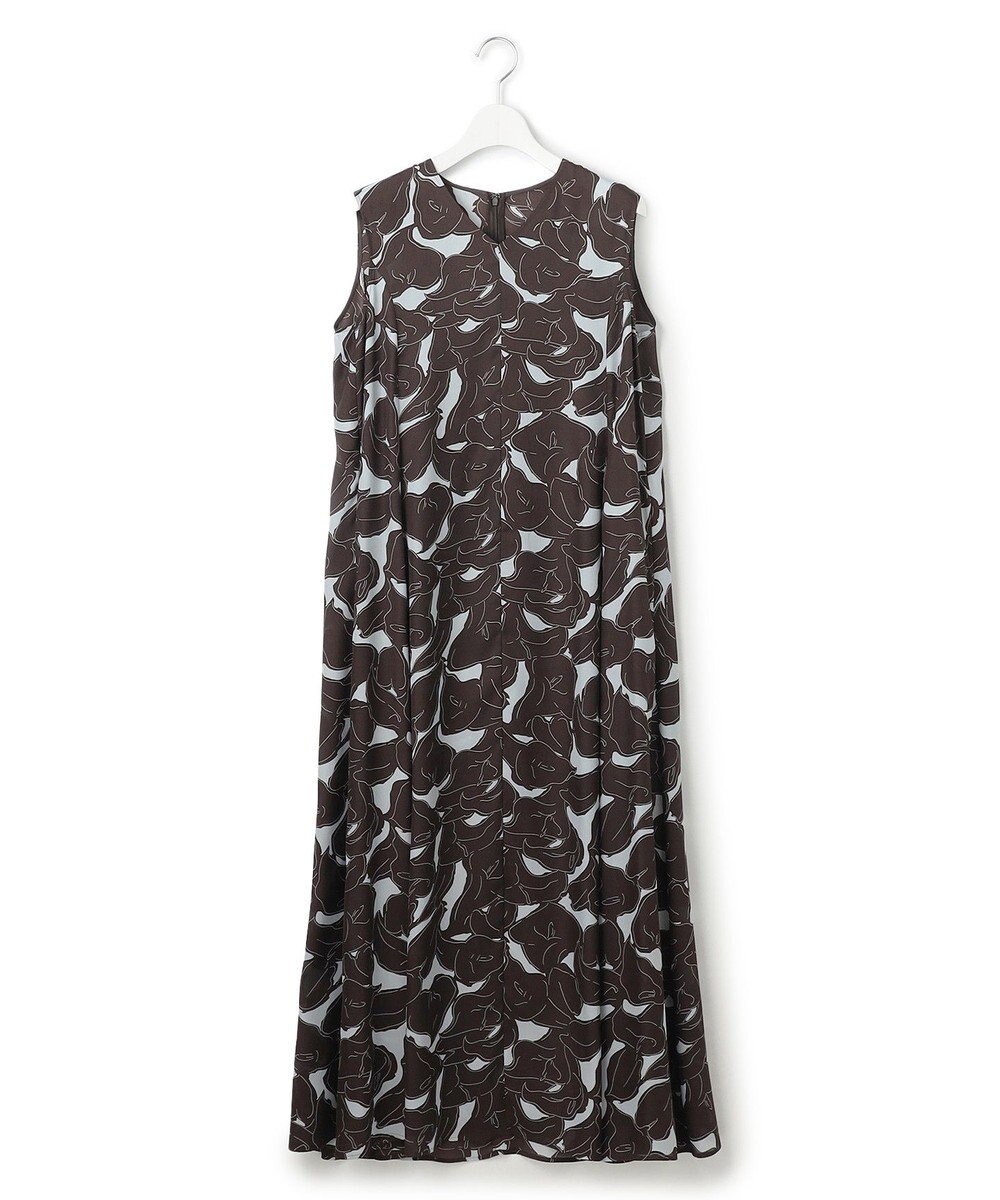 23区 【洗える】Ratti フラワーアートプリント ワンピース 