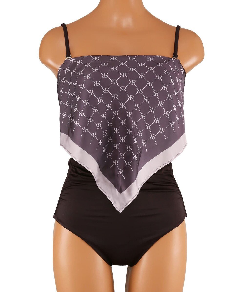 San-ai Resort（三愛水着楽園） 【ナチュラルシェイプスイム　ライト】　スカーフ風ノンワイヤービキニ　9M・11L　【San-ai Resort（サンアイリゾート）】 