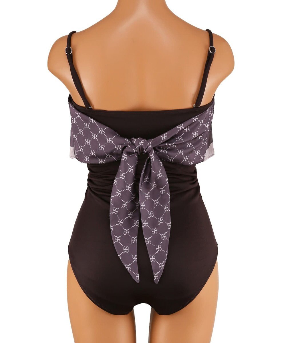 San-ai Resort（三愛水着楽園） 【ナチュラルシェイプスイム　ライト】　スカーフ風ノンワイヤービキニ　9M・11L　【San-ai Resort（サンアイリゾート）】 