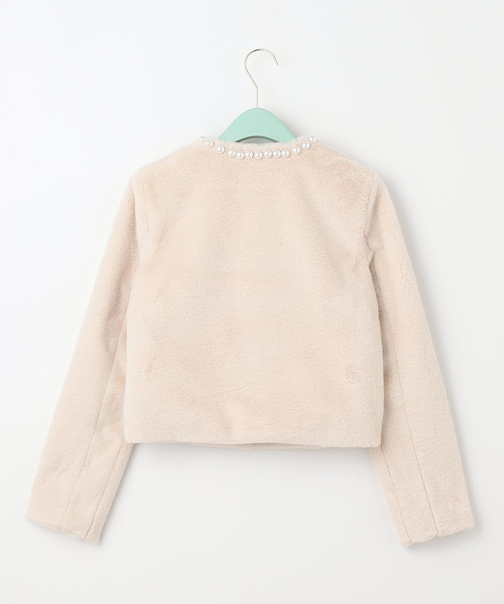 TOCCA CUSHY ノーカラーフェイクファーコート 