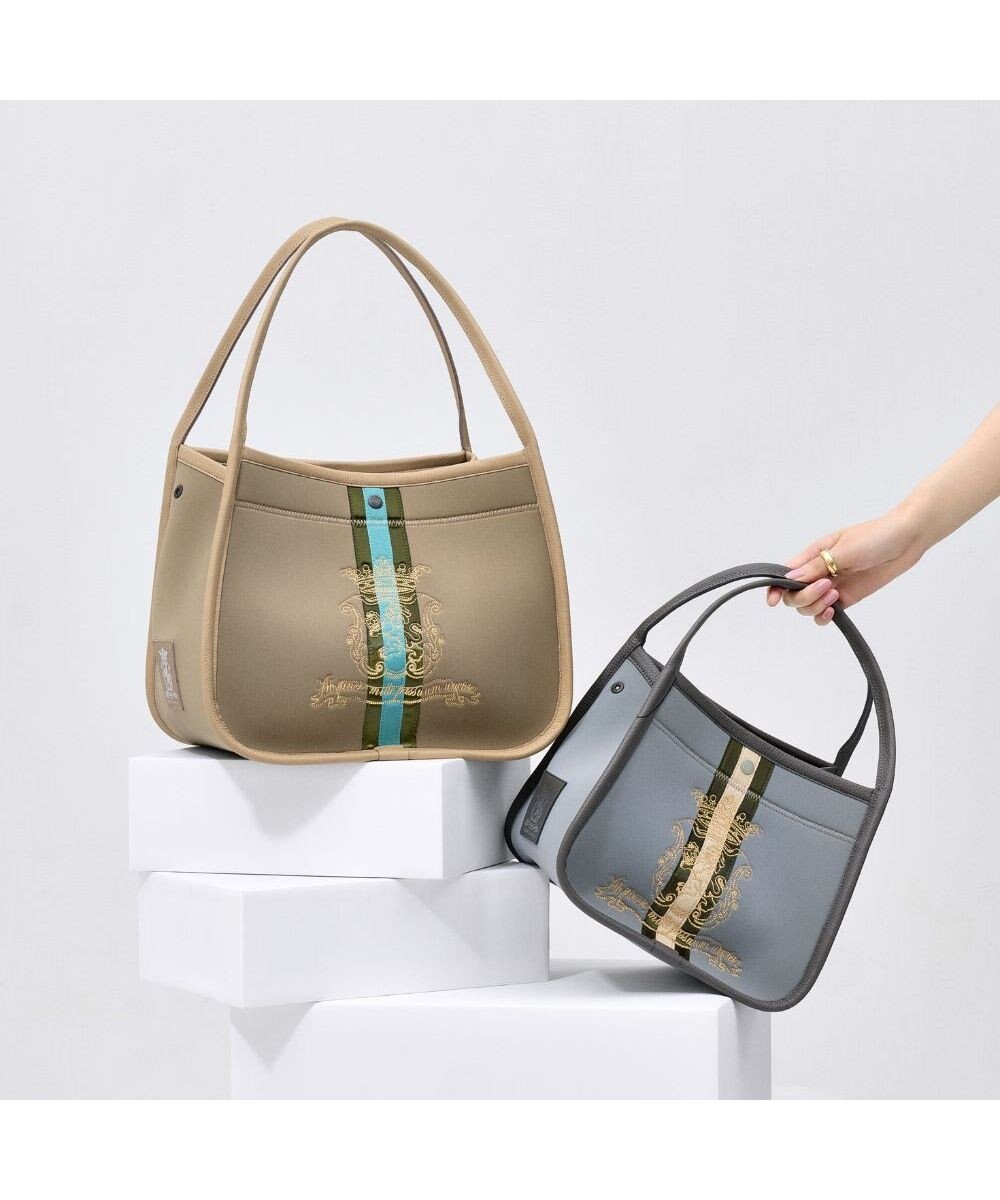 A.D.M.J. 【魔法の様に軽い】マジックライト/センターリボンベルボトムトートM 