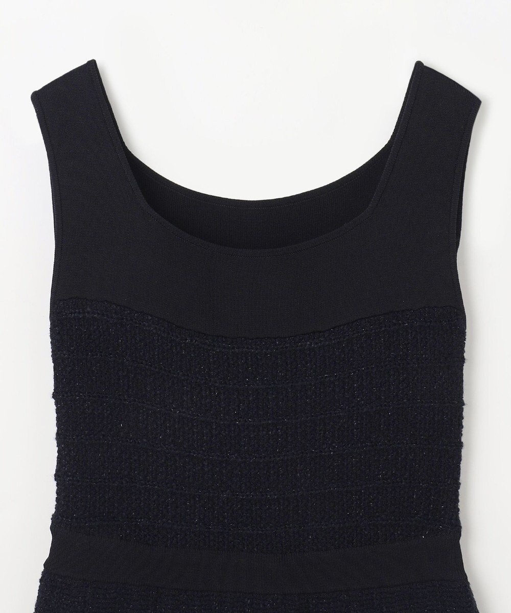 GRACE CONTINENTAL ツイードマーメイドニットワンピース 