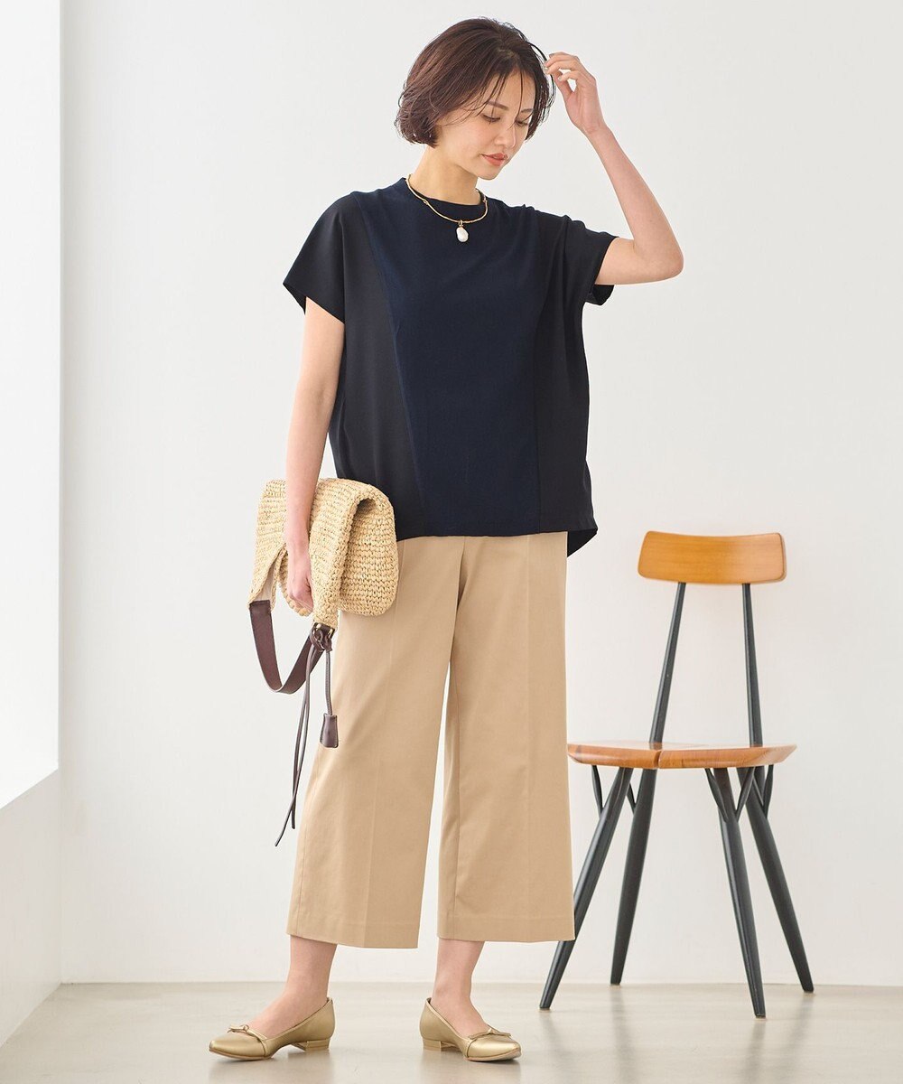 自由区 【洗える・XSサイズあり】ハイブリットレーヨンアムンゼン ブラウス 