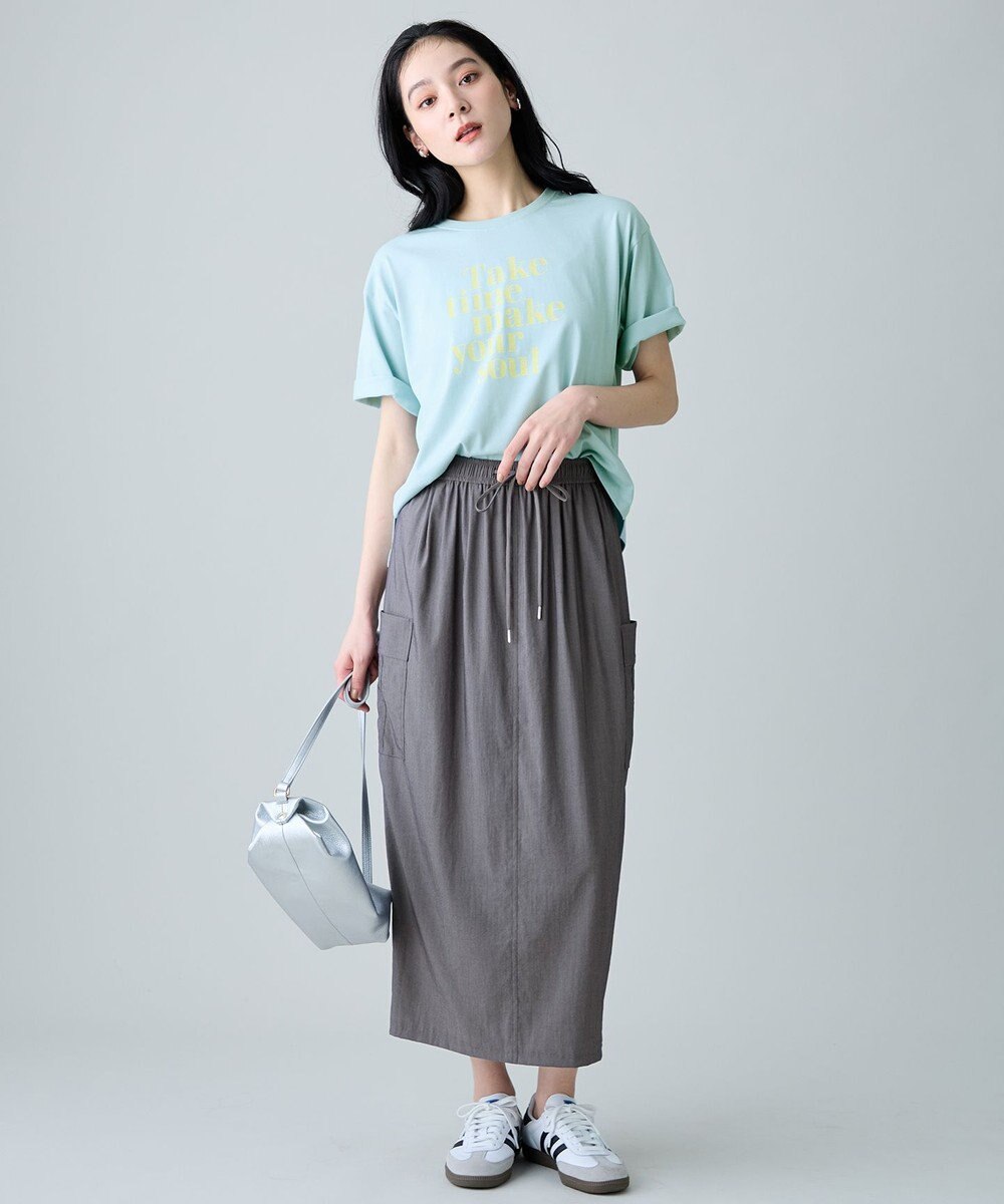 ANY L ANYファンクションロゴTシャツ 