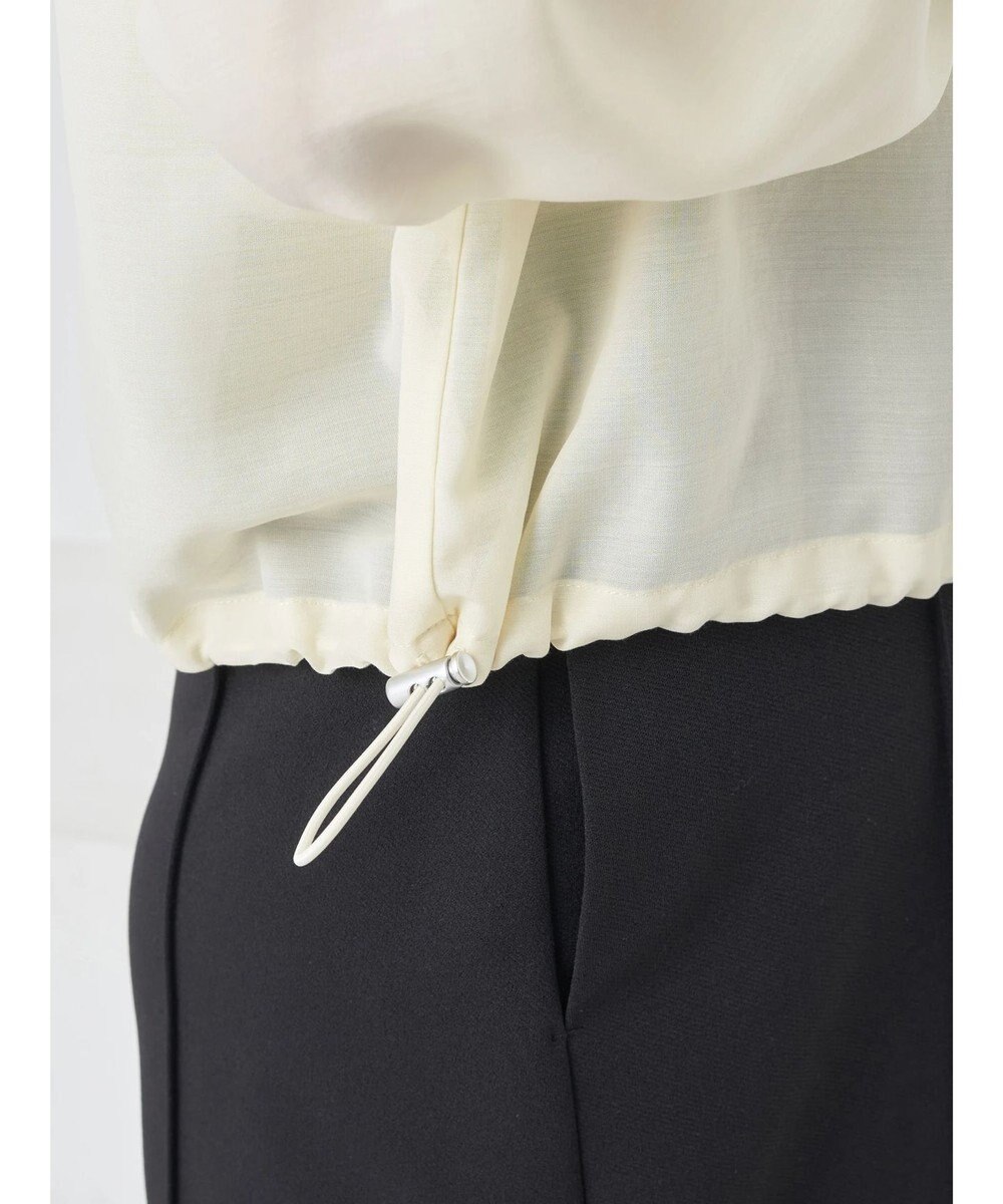 earth music&ecology シアーフードブルゾン 