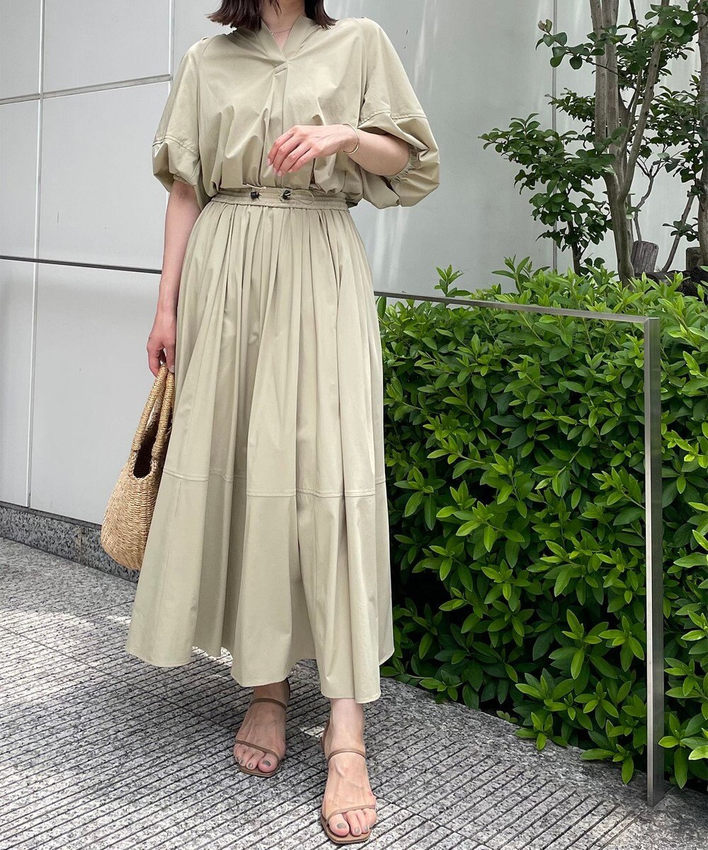 UNFILO 【セレSTORYコラボ】スポ可愛 シャカ楽ストレッチ スカート 